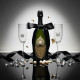 Dom Perignon Brut Champagne & King & Queen  luxury flutes