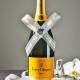 Veuve Clicquot Champagne with ribbon