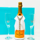 Tiffany Toasting Flutes & Veuve Clicquot Champagne Wedding Gift Set Tiffany Toasting Flutes & Veuve Clicquot Champagne Wedding Gift Set
